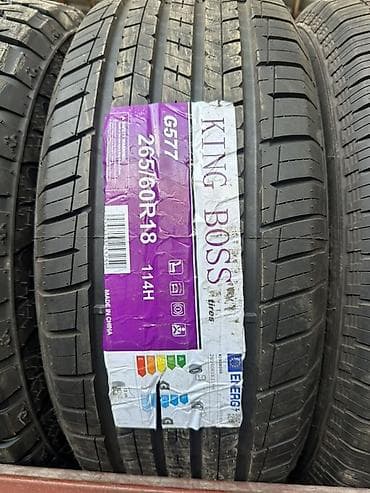 g tiger: Шины 265 / 60 / R 18, Лето, Внедорожные (АТ/МТ), Китай, KingBoss — 1