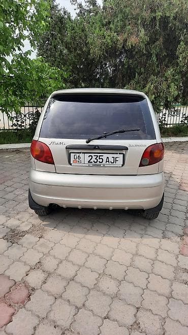 кирг шёлк: Daewoo Matiz: 2006 г., 0.8 л, Кол менен иштөөчү, Бензин, Хетчбек — 3