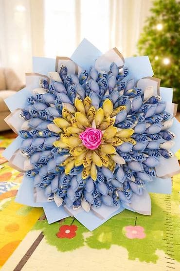 акчасы кунуно: Акча менен букет ар кандай сумма менен. за работа 1000 — 4