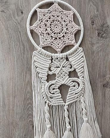Ловец снов, для декора помещения, длина 73 см, ширина 25 см