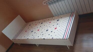 кровати детские с бортиком: Односпальная кровать, Новый, С матрасом, длина - 1900 см — 6