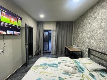 дом с мансардой: 1 комната, Душевая кабина, Постельное белье, Кондиционер — 1