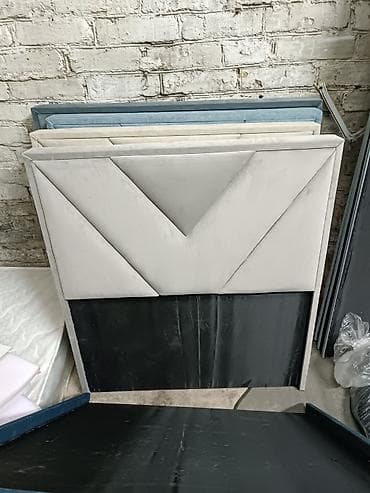 кравать односпальный: Односпальная кровать, Новый, С мягким изголовьем, длина - 190 см — 6