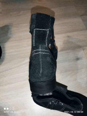 Шкафы для трансформатора: Деми замшевые сапоги 34 размер — 3