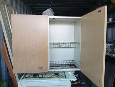 шкаф пасуды: Кухонный шкаф, Навесной, Без мойки, ЛДСП — 3