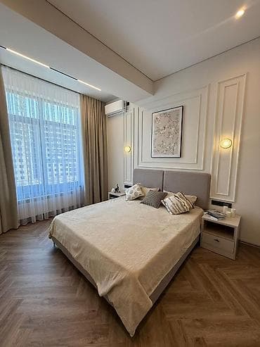 6: 3 комнаты, 109 м², Асанбай мкр Элитка, 6 этаж, Дизайнерский ремонт — 1