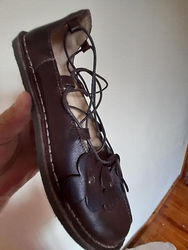 Угги: Германские фирменные кожаные новые туфли или басоножки. Размер 39 — 3