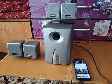 усилитель 5 1: Оригинал Микролаб Калонка 5в1. Работает отлично. Цена 3500 — 4