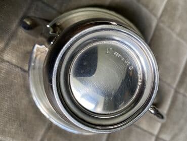 копытный нож: Кувшин. Молочник. Серебро. Норвегия. 1960-е.   Стоит клеймо «925 S» — 2