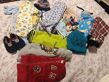 Детская одежда и обувь: Комплект, цвет - Голубой — 5