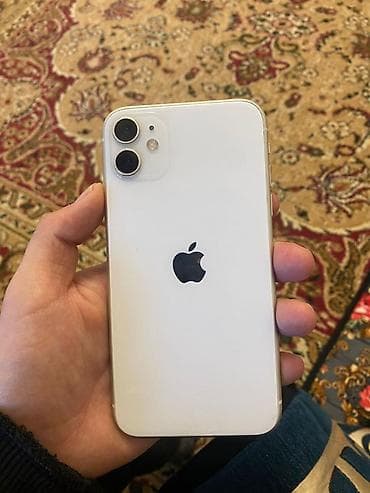 IPhone 11, Белый, Защитное стекло