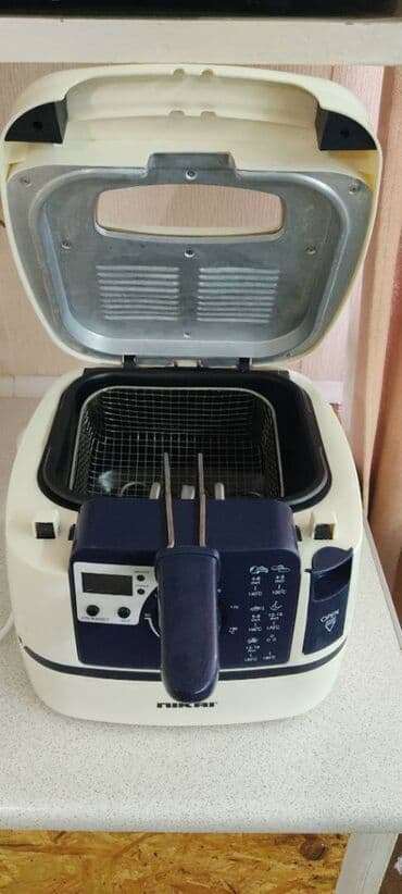 плисос ош: Продаю фритюрницу. Можно жарить боорсоки, картошку, рыбу. Мыть легко — 2