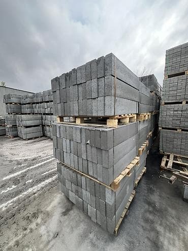 цемена: Дорожный бордюр, Прессованный, Бетонный, Новый — 2