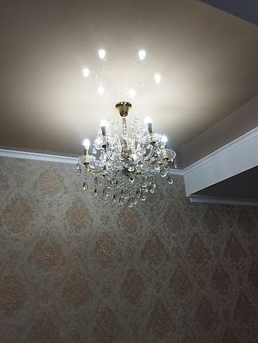 кристалы: Люстры потолочные в классическом и современном стиле. В комплекте — 7
