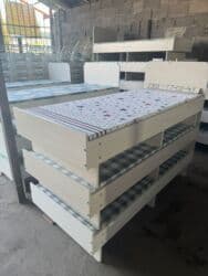 матрасы тошоки: Односпальная кровать, Новый, С мягкой обивкой, длина - 190 см — 5