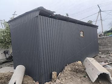 готовые домики: Жилой модуль/вагон-дом из металлопрофиля - Каркасный модуль — 8