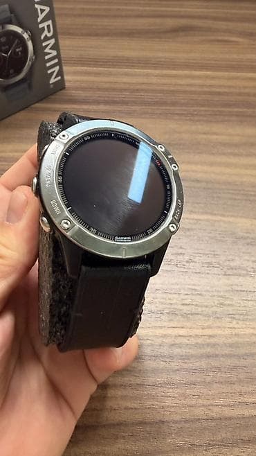 Garmin Fenix 6 В комплекте фирменная коробка и родная зарядка. Есть at lalafo.kg Garmin Fenix 6 В комплекте фирменная коробка и родная зарядка. Есть
