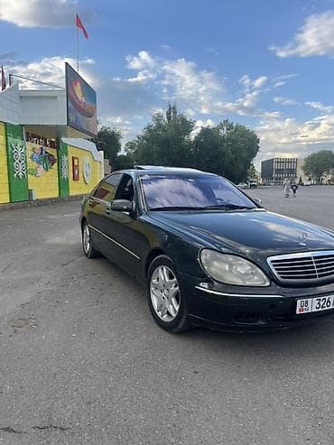 Продажа авто: Mercedes-Benz S-Class: 1999 г., 5 л, Автомат, Газ, Седан — 1