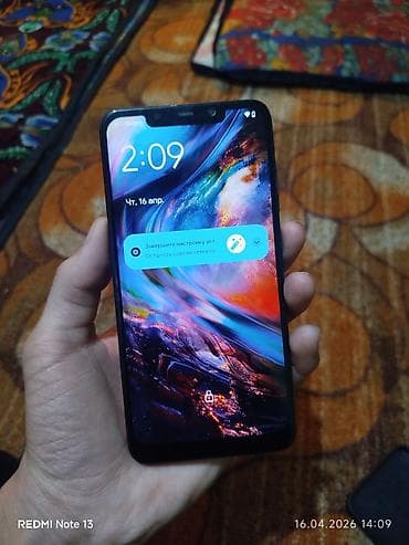 a03 core: Poco Pocophone F1, Б/у, 128 ГБ, цвет - Черный — 5