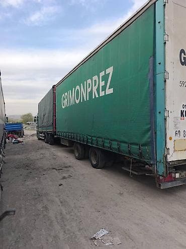 mercedes benz actros тандем: Тягач, Mercedes-Benz, Тентованный — 6