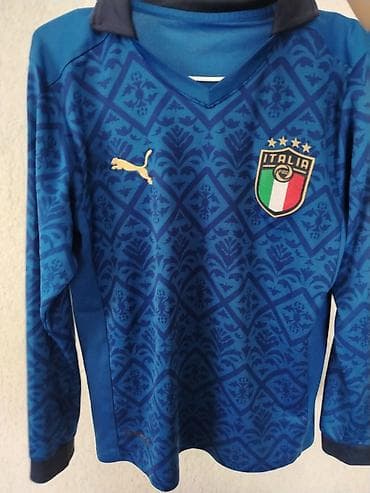 пума puma: Игровая футболка бу сборной Италии (Italia) с длинным рукавом - — 4