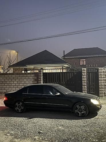 Унаа: Mercedes-Benz S-Class: 2000 г., 5 л, Автомат, Газ, Седан — 2