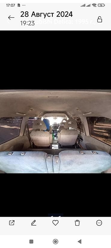 самурай новый: Mitsubishi Space Gear: 1995 г., 2.4 л, Автомат, Бензин, Минивэн — 6