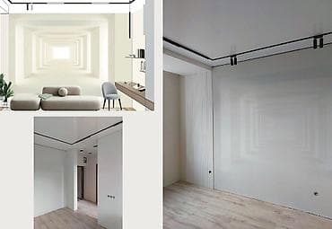 паталки: Натяжной потолок Глянцевое, Матовое, 3D потолки Гарантия, Бесплатная консультация, Бесплатный замер — 4