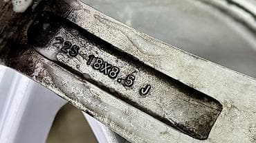 5x112: Литые Диски R 18 AMG, Комплект, отверстий - 5, Б/у — 7