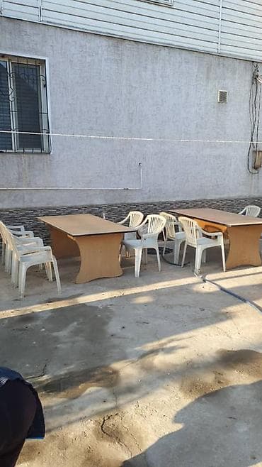 Столы для кафе: Стол для кафе, Прямоугольный, цвет - Бежевый — 3