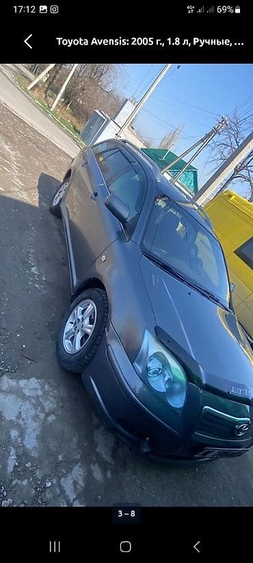 Продажа авто: Toyota Avensis: 2005 г., 1.8 л, Ручные, Бензин, Универсал — 2