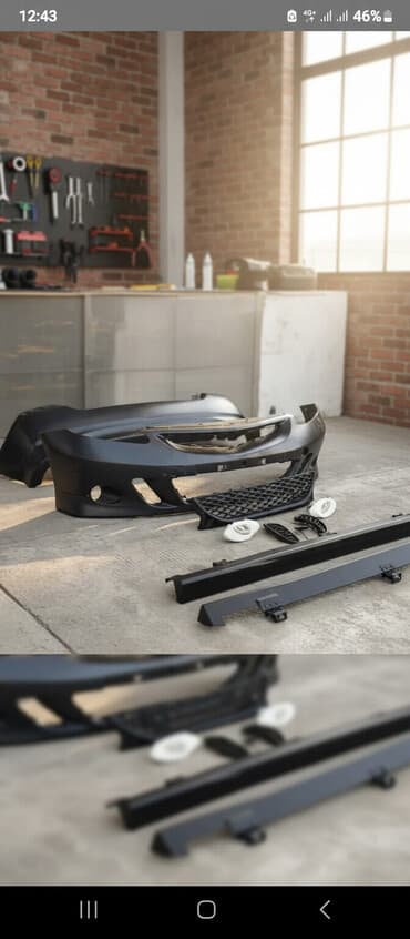 аккумулятор для авто: Фит Жабра Бампер Хонда фит Honda Fit бампер полный комплект алдынкы — 1