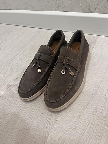 Мокасины и лоферы: Замшевые лоферы женские!! - Материал верха: мягкая замша. - Цвет — 5