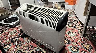 воздушные обогреватели: Электрический обогреватель Конвекторный, Напольный, 2000 Вт — 2