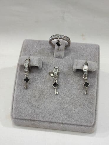 набор пандора: Серебряный Набор в стиле Ванклиф Серебро 925 пробы Дизайн Италия — 2