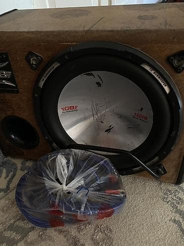 Транспорт: Автосабвуфер GB (Car Subwoofer) в корпусе с встроенным усилителем — 1