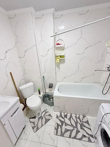 green park ихлас: 1 комната, 42 м², Элитка, 13 этаж, Дизайнерский ремонт — 9