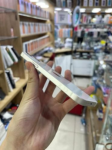 wifi: IPhone 13, Б/у, 128 ГБ, Белый, Защитное стекло, 100 % — 6