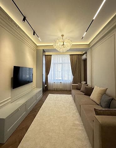 3 комнаты, 75 м², Элитка, 2 этаж, Дизайнерский ремонт