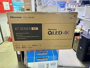 Телевизор Hisense A7 Series 50" QLED 4K (VIDAA SMART) - Диагональ 50