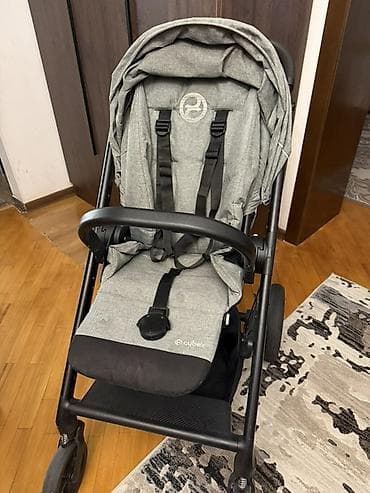 Коляски: Коляска, Cybex, цвет - Серебристый, Б/у, Самовывоз — 3