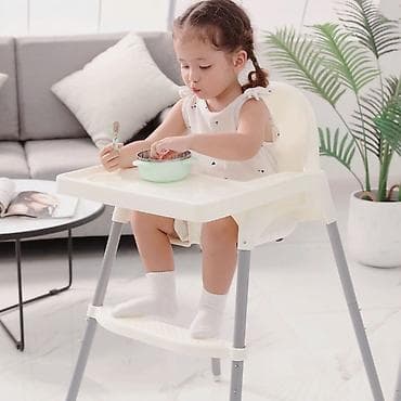 стул для кормления ребёнка: Детский высокий стульчик для кормления - Компактный и легкий — 2