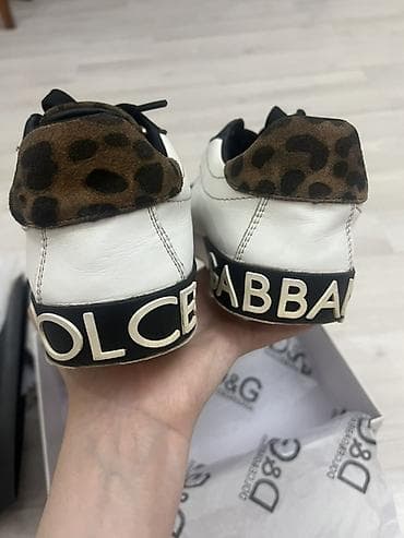 туфли классика: Кроссовки, 39, Dolce & Gabbana, Б/у, цвет - Белый, Самовывоз, Платная доставка — 5