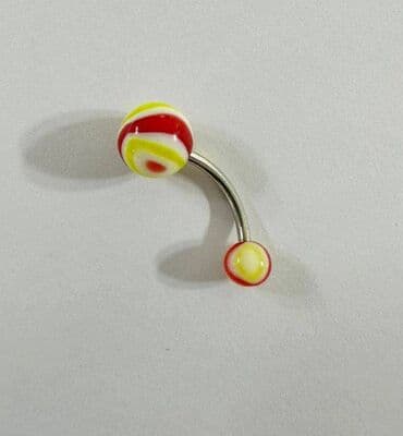 в единственнои экземпляре: Пирсинг для носа и пупка, расцветки как на фото, цена за 1 шт — 8