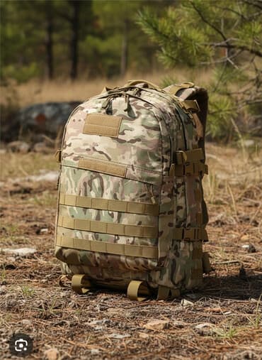 военный дождавик: Рюкзак, Унисекс — 1