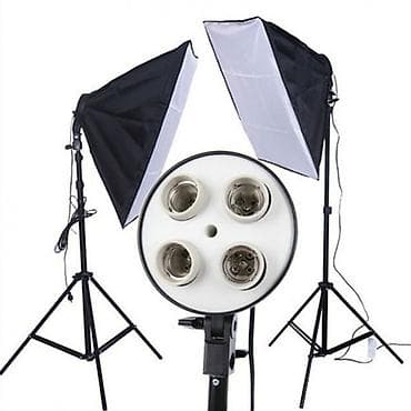 Техника и электроника: Продаю софт бокс. Использовал один раз, практически новая. обе за 5500 — 1