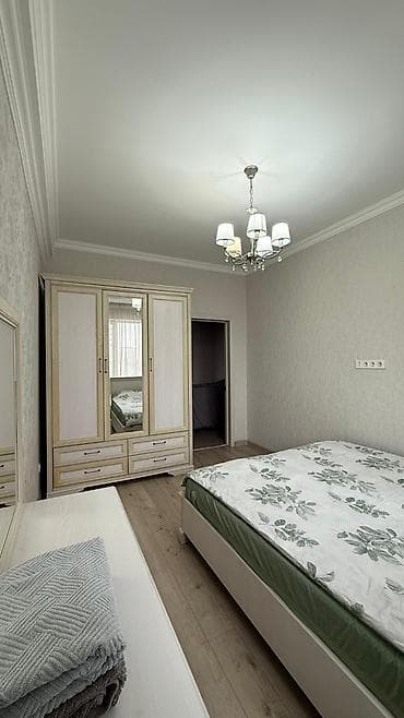 южный мкр: 1 комната, Душевая кабина, Постельное белье, Кондиционер — 8