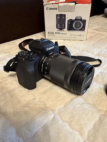 Фото жана видеокамералар: Продается Canon EOS M50 Mark II Полный комплект. Состояние — как — 4