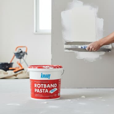рахат про: Готовая финишная шпаклёвка Knauf Rotband Pasta Profi в ведре — 1