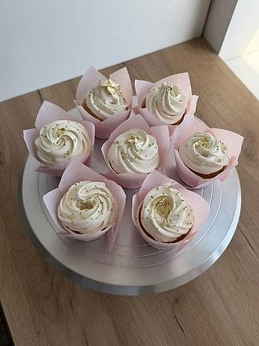 заварные: Капкейки ручной работы в подарочных коробках. От 30шт и выше - — 3